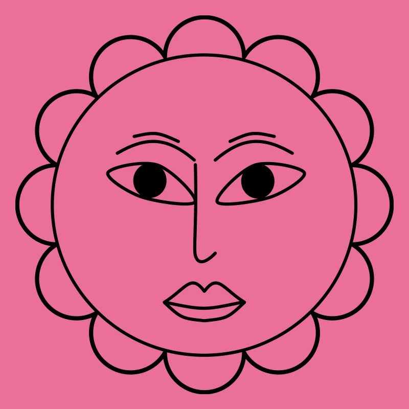 Schlichte Blume