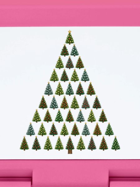 Weihnachtsbaum für Dezember