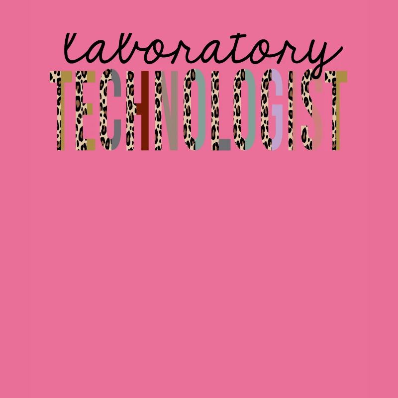 Laboratory Technologist Leopard Print Funny