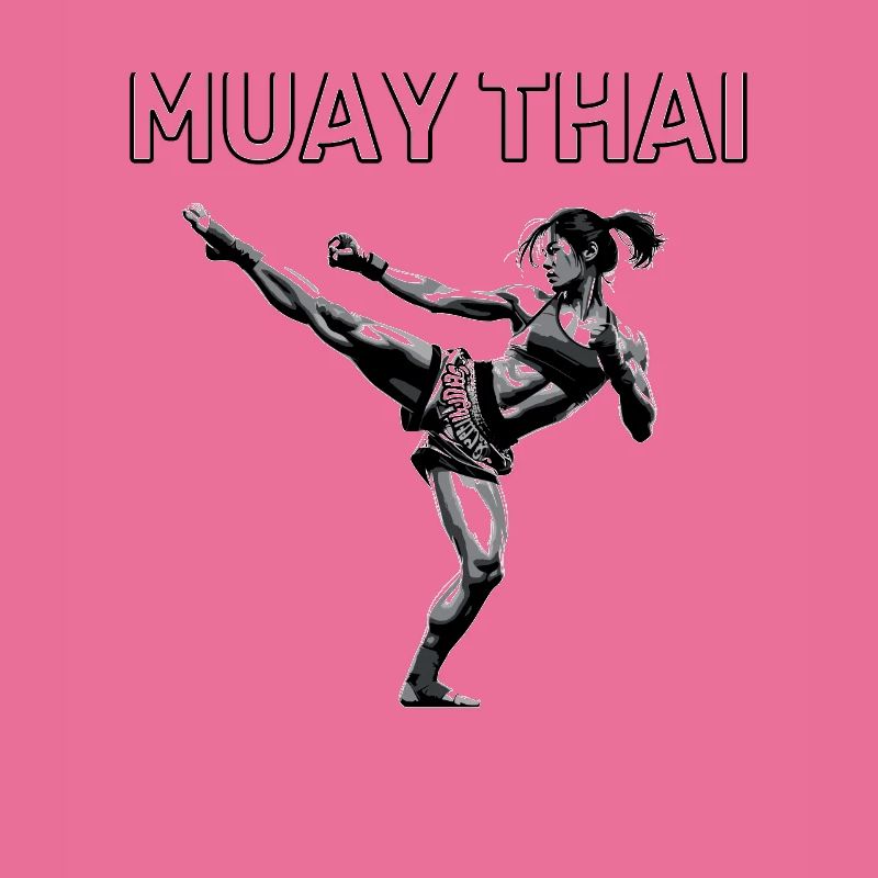 Muay Thai Mädchen