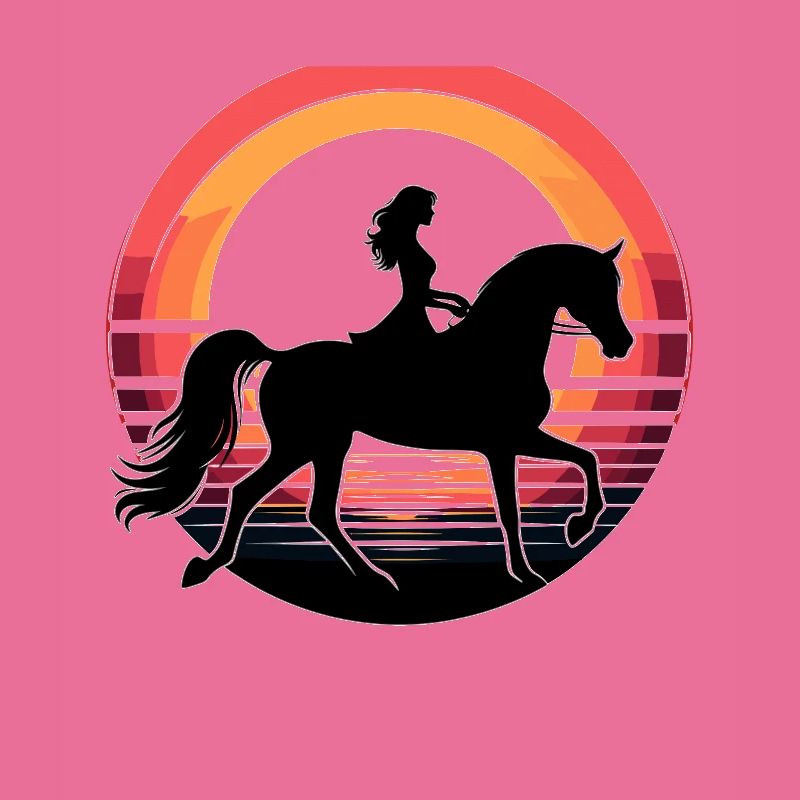 Arabisches Pferd Mädchen
