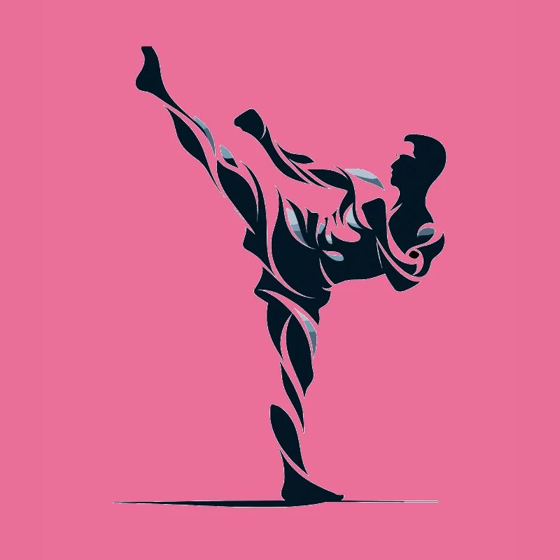 Conception de combattant Muay Thai
