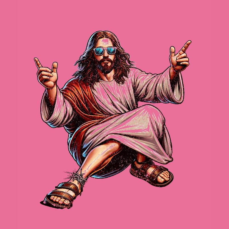 Dancing Jesus Break Dancing Jesus Funny Jesus t