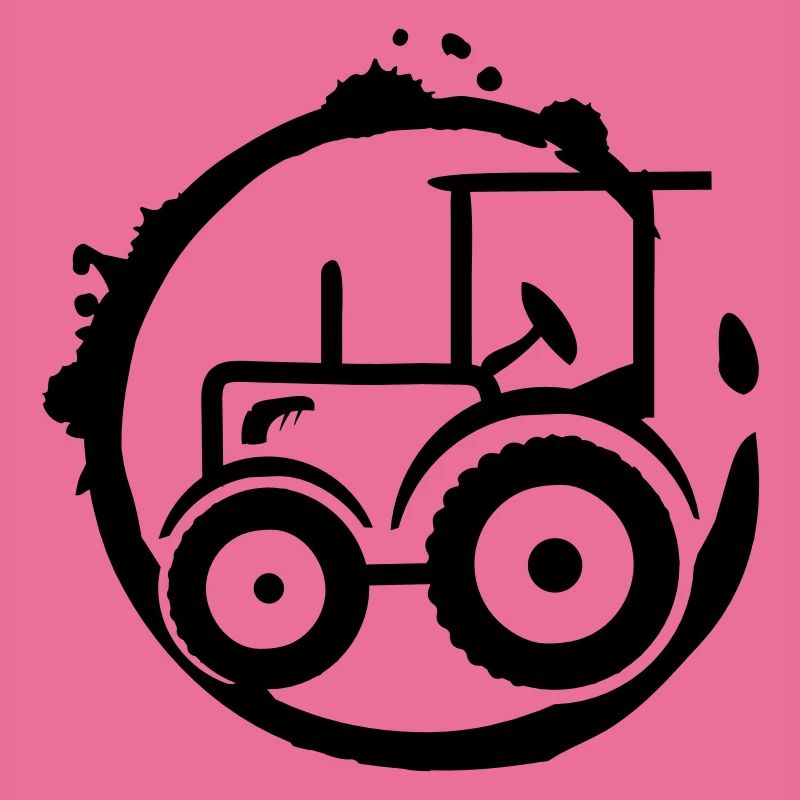 A tractor Graffiti