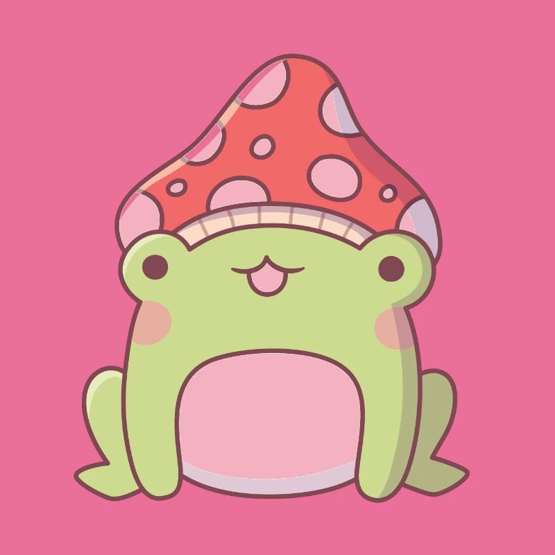 Mignon Toadstool Frog Doodle