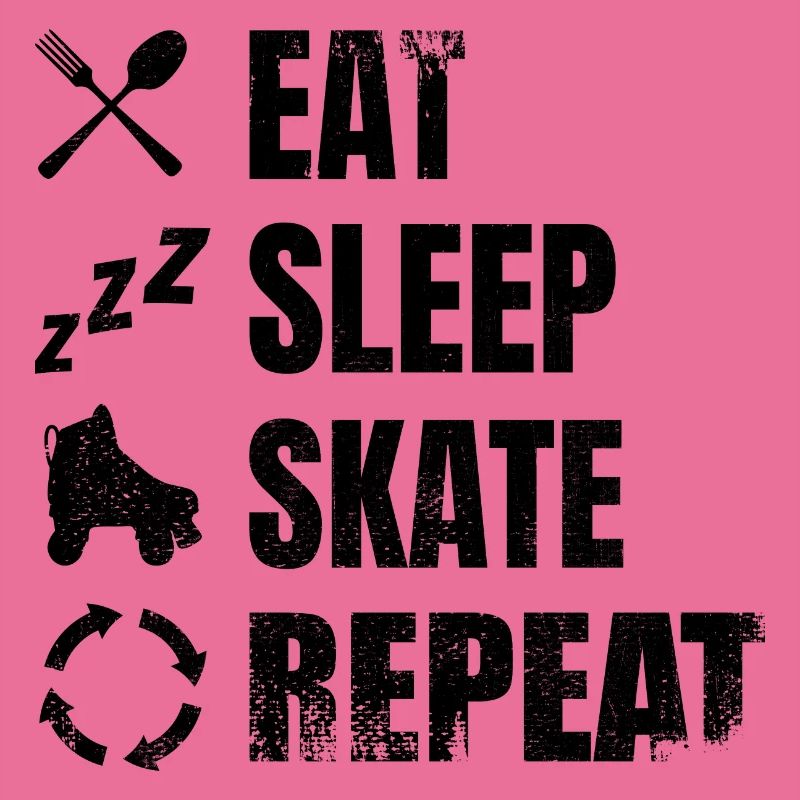 Roller skating routine