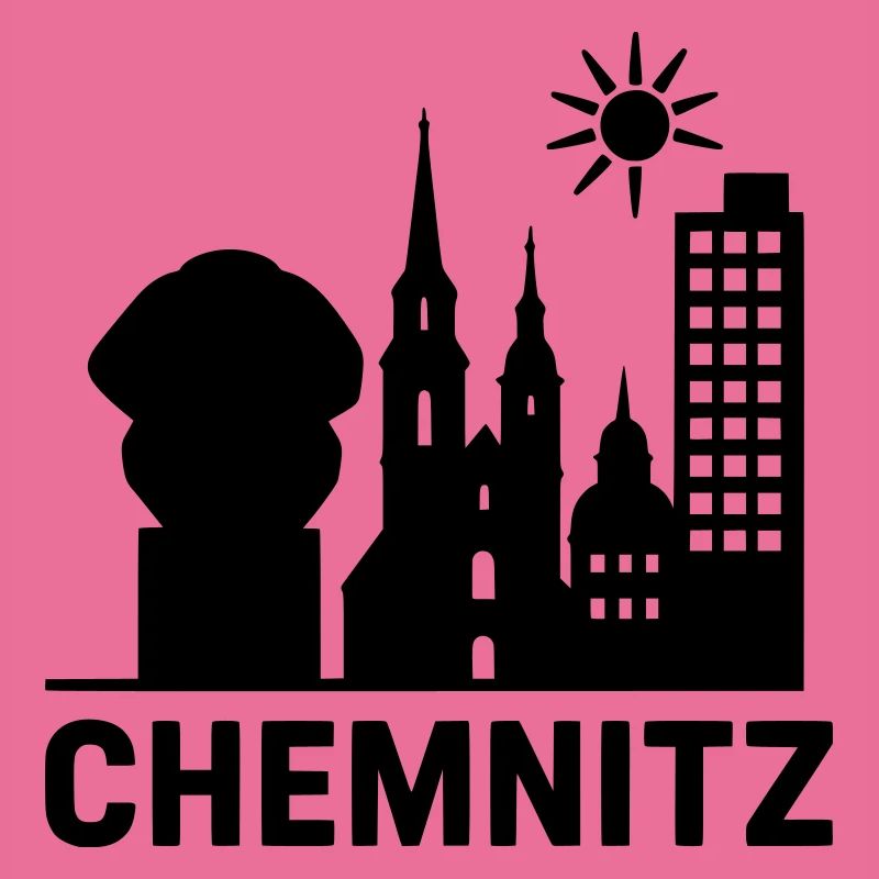 Silhouette de l’emprise de Chemnitz