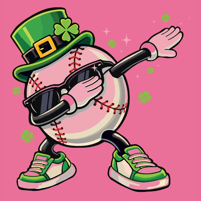 Baseball Leprechaun St Patrick’s