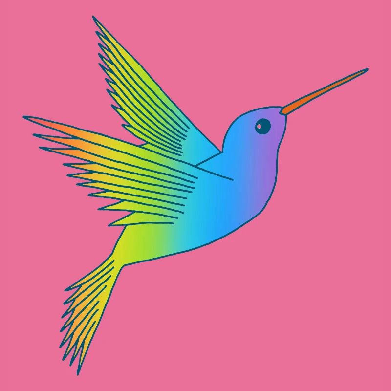 Oiseau arc-en-ciel
