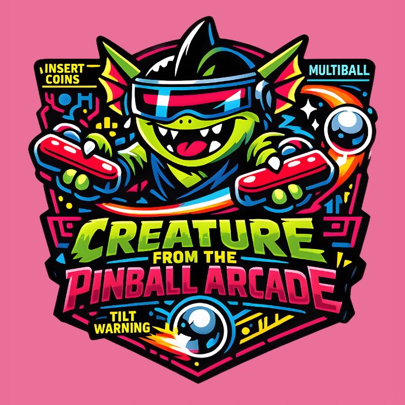 Créature du flipper Arcade Monster Retro