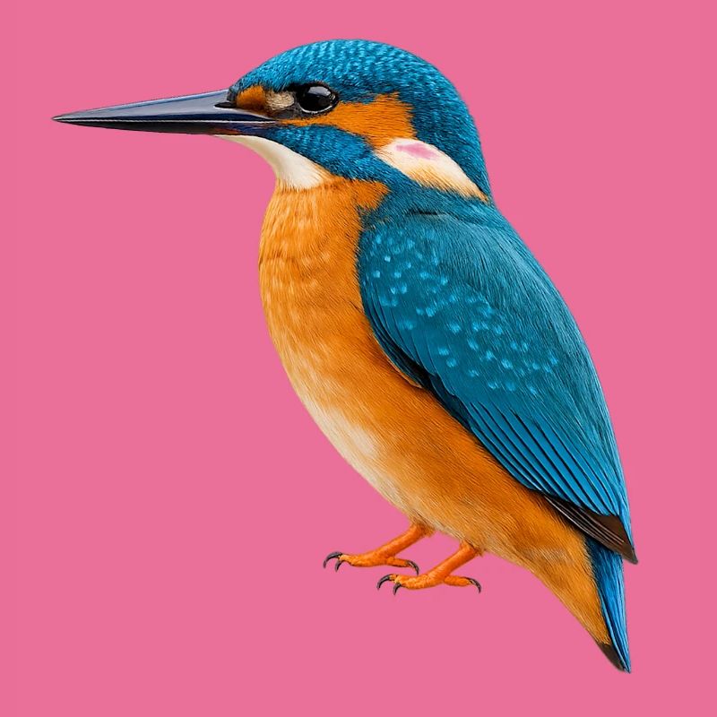 Bunter Eisvögel