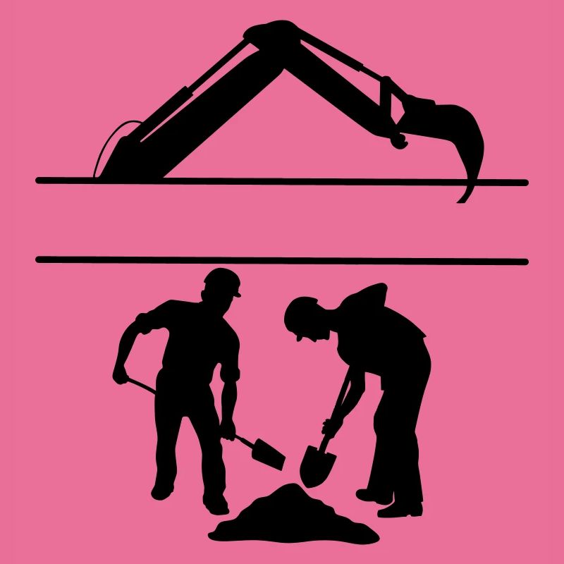 Équipe de creusement Groundworkers Custom