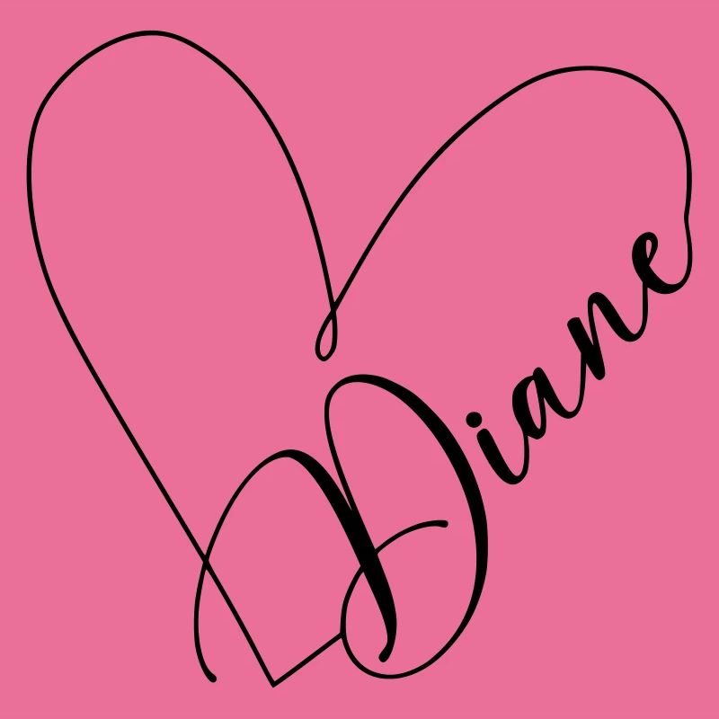 Diane Name Heart Line