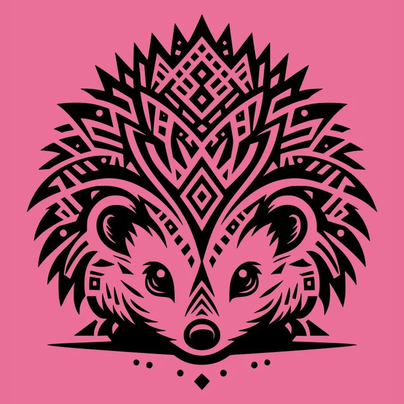 Hérisson tribal