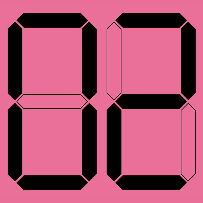 NUMMER 02 Null Zwei Geburtstag Geschenk Digital