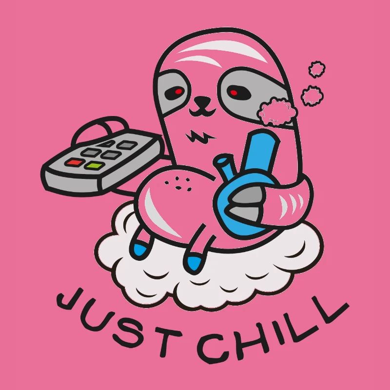 Sloth Sloth Sloth - Comic Drawing - Bong
