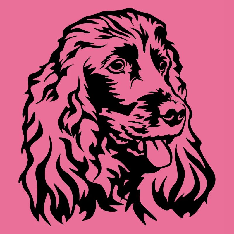 Tête de Cocker Spaniel