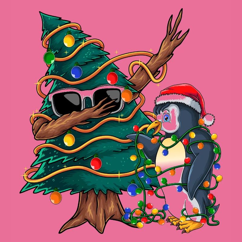 Dapping Tannenbaum -Dapping Weihnachtspullover