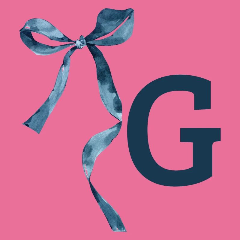 Monogramm g Geschenkidee