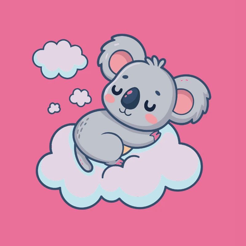 Nuage Koala Somnolent
