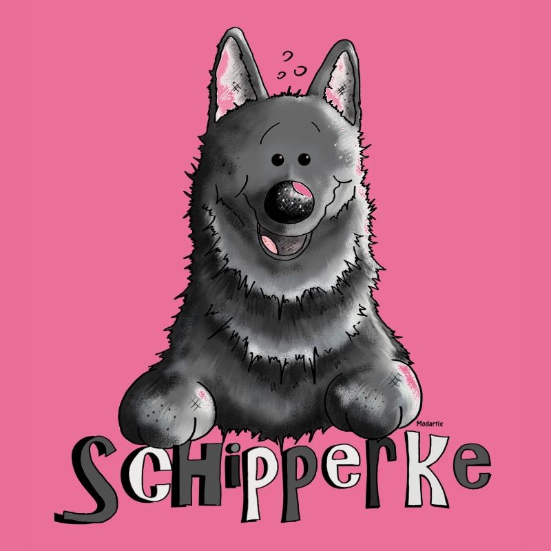 Pfiffiger Schipperke - Hund