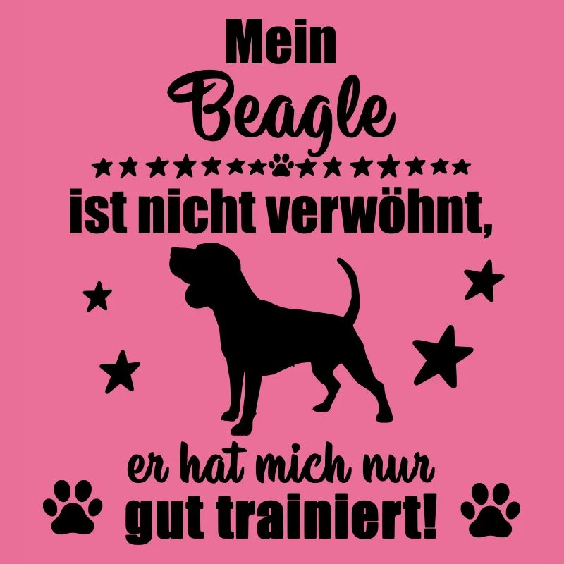 Beagle - witziges Statement!