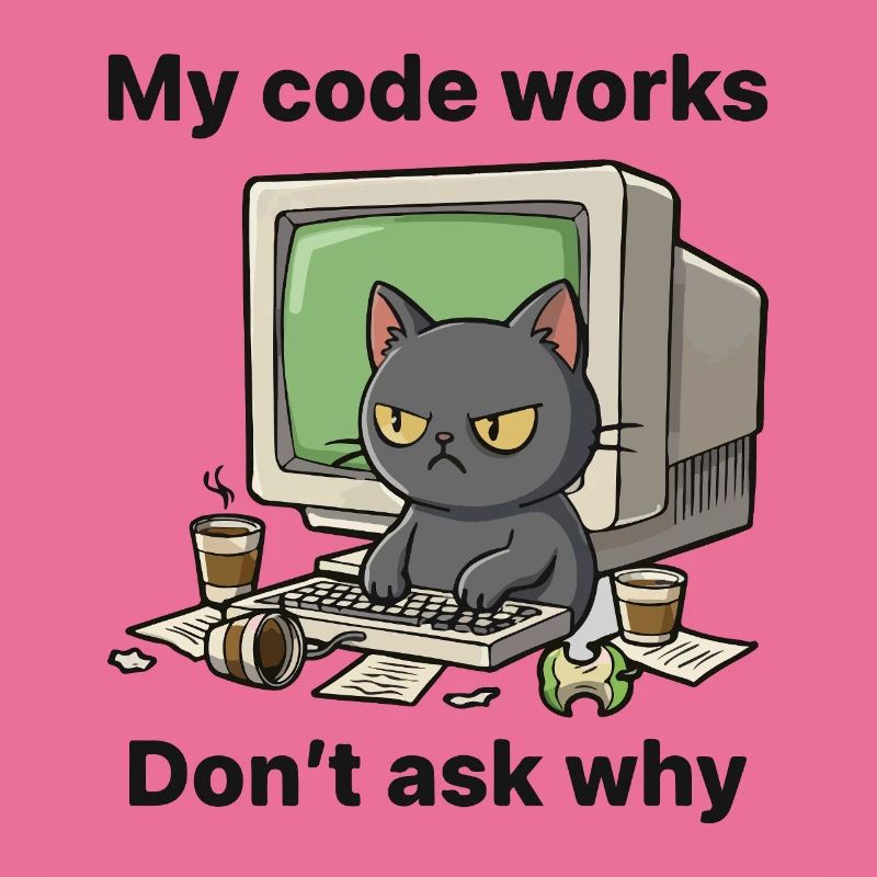 My code works Don't ask why