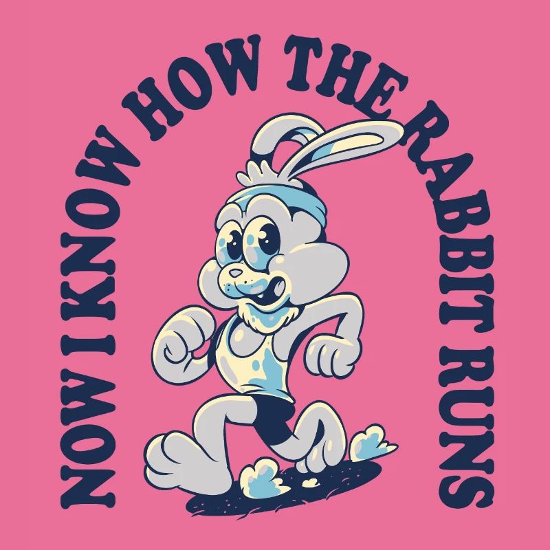 Now I Know How the Rabbit Runs – Denglisch Spruch