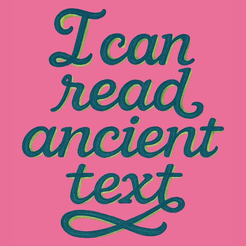 Antikes Script Tee