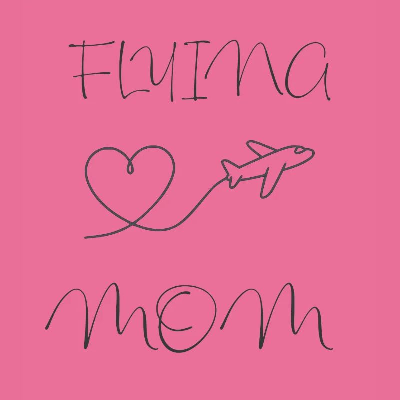 Flugbegleiter Mutter Geschenk 