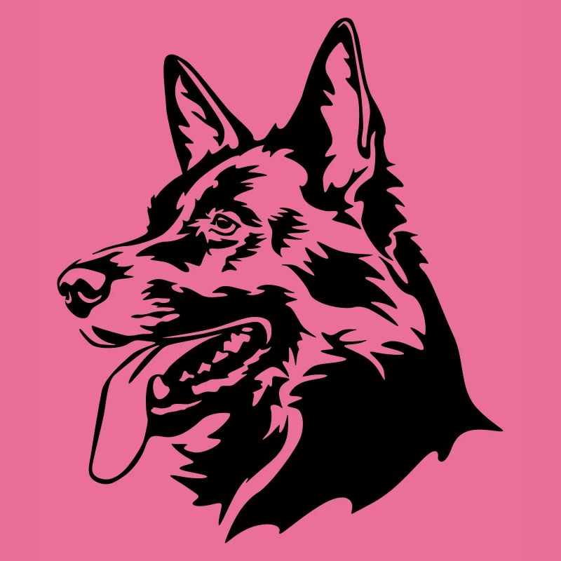 Deutscher Schäferhund Kopf