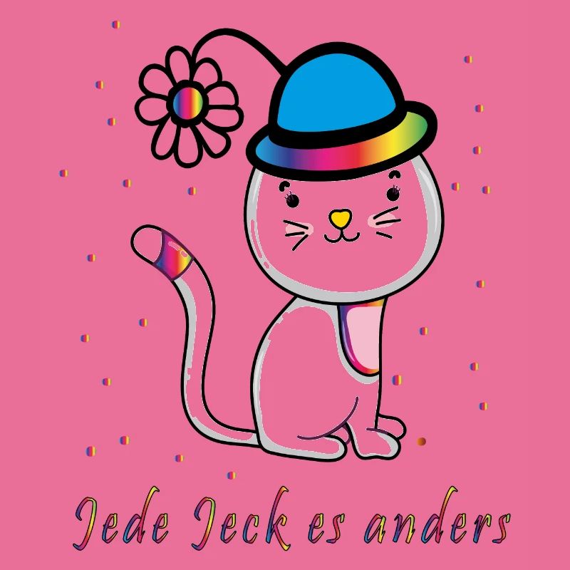 chaque jeck c’est différent confettis de carnaval