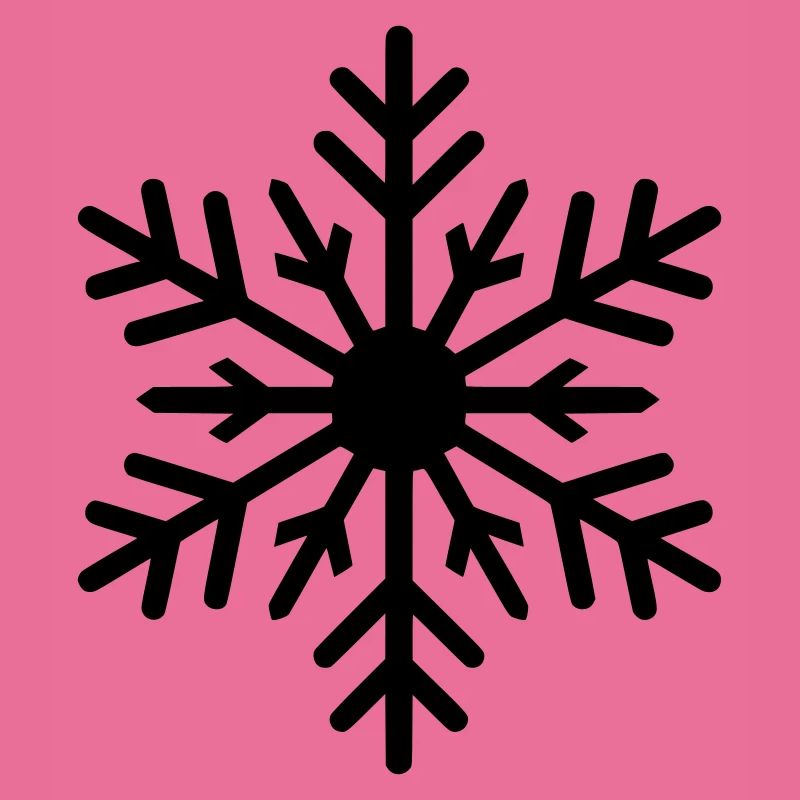 Flocon de neige, cristal de glace, couleur variable