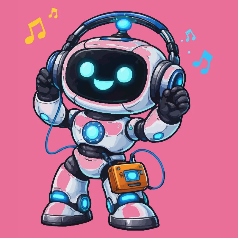 DJ robot spatial avec casque