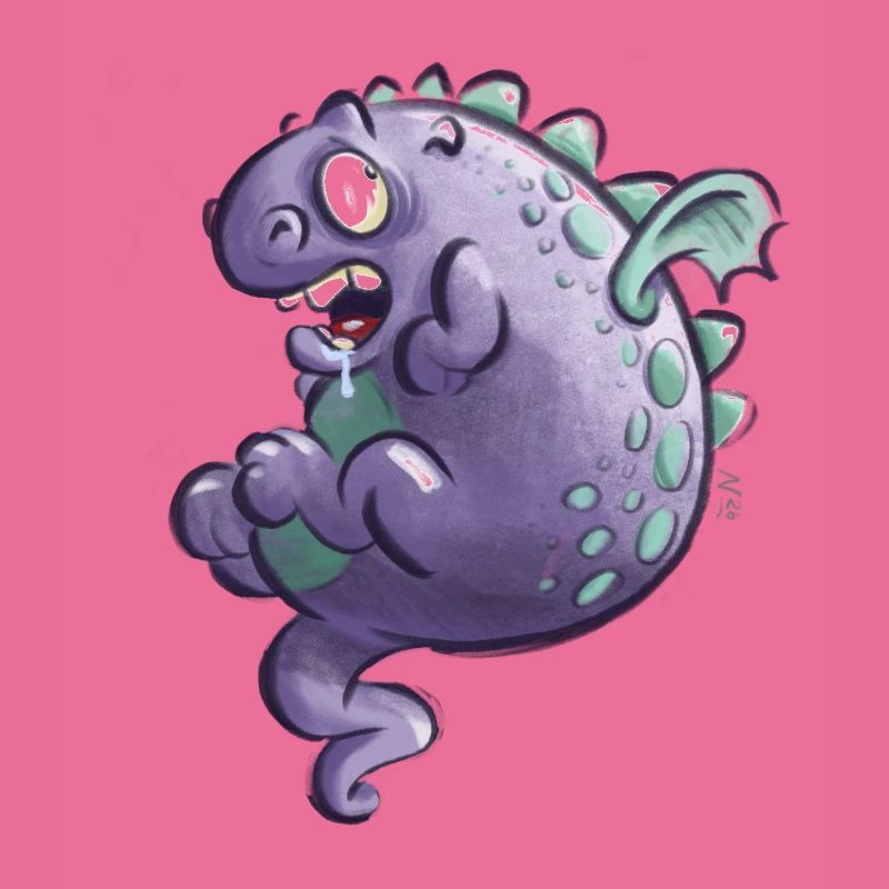 Dragon Pourpre