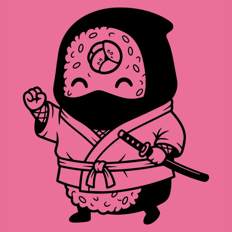 Sushi Samurai Kawaii