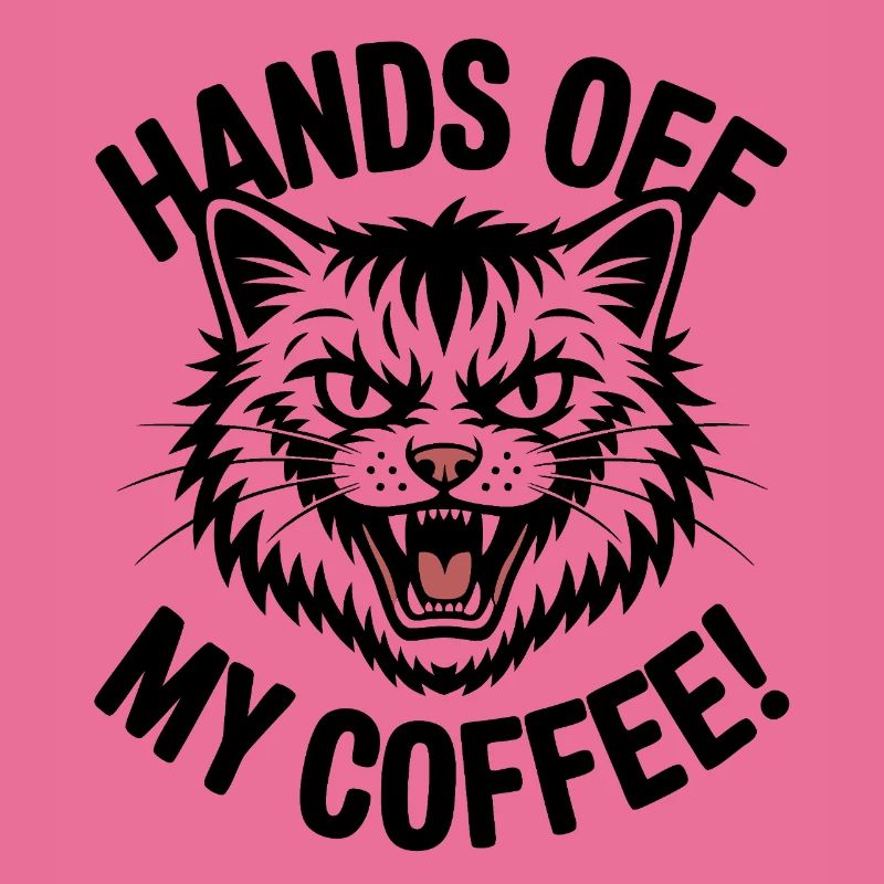 Grumpy Kaffeekatze