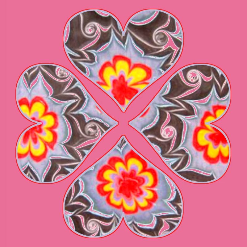 Trèfle 4 Coeurs E 33