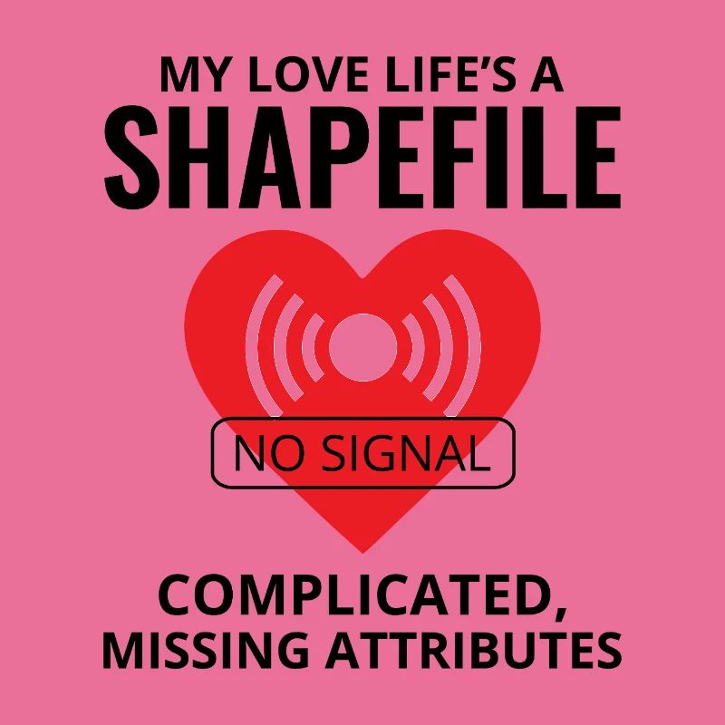 Shapefile GIS Analyst Humor Geospatial Tech