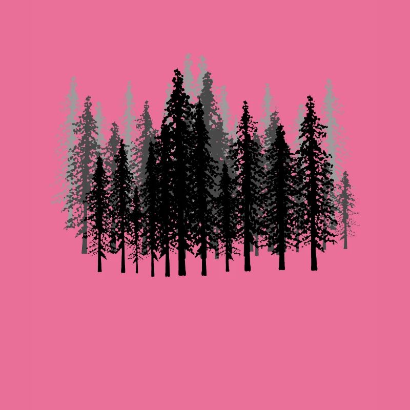 Forest Forests Forester Hunter Gift Idea Camping