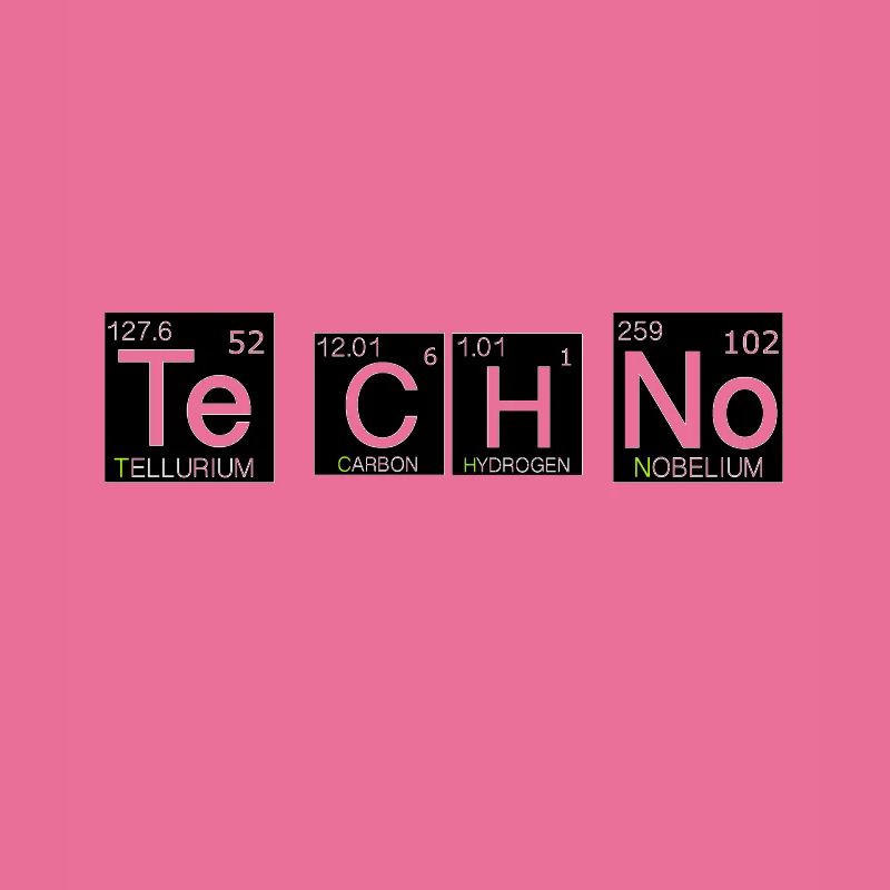 Techno Chem Periodic Table Style