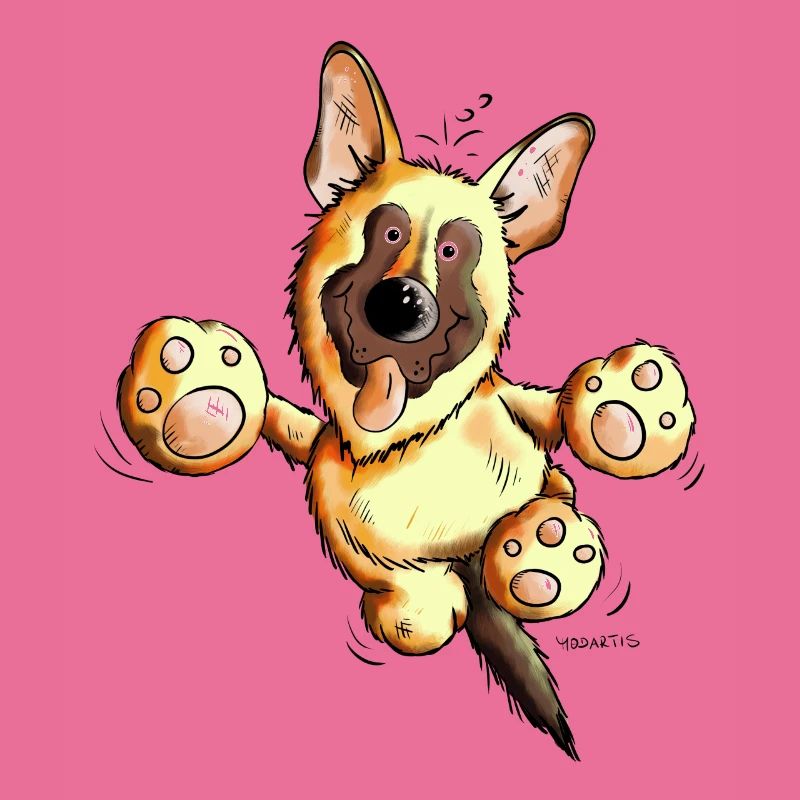 Funny German Shepherd