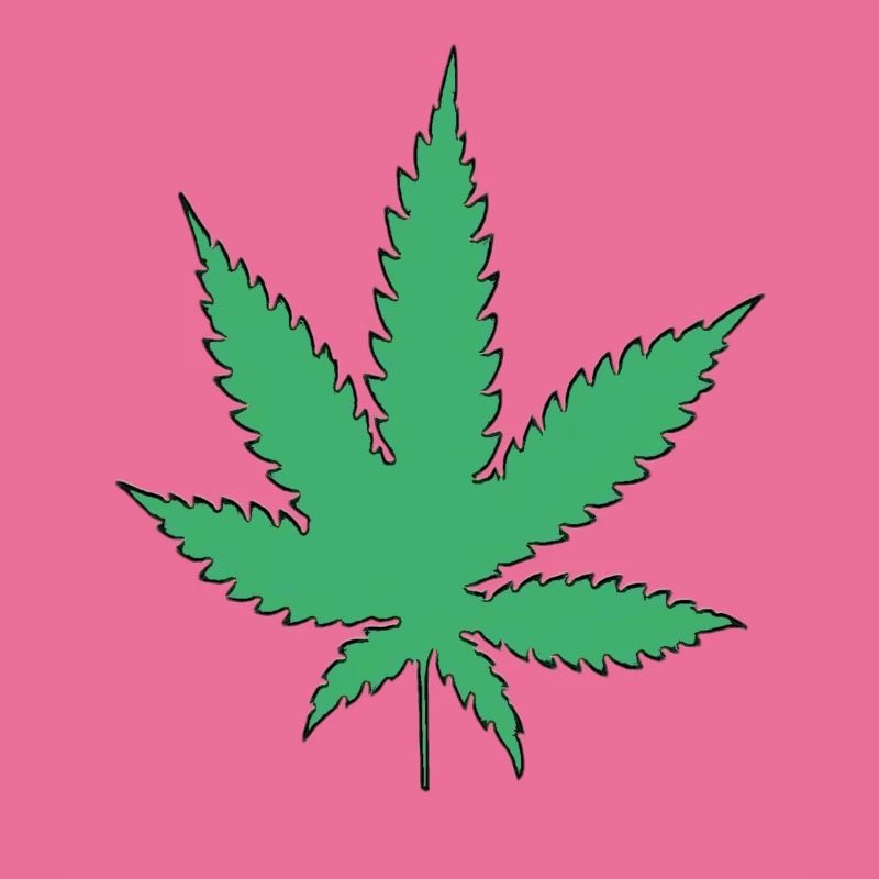 Cannabis leaf