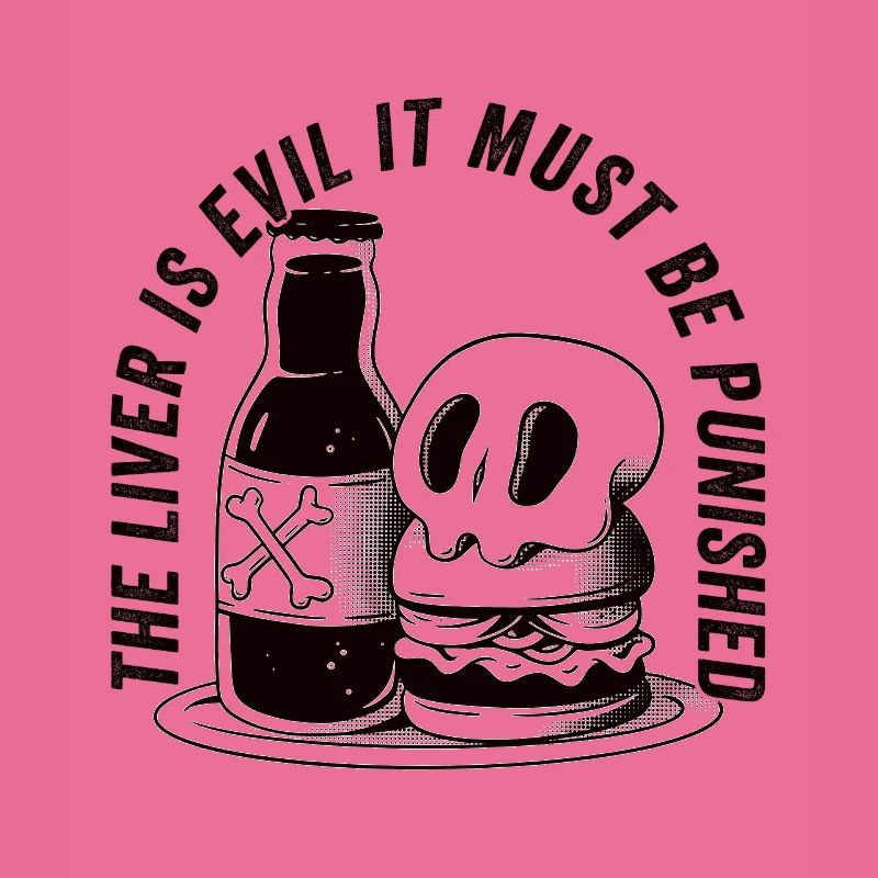 The liver is evil and is punished