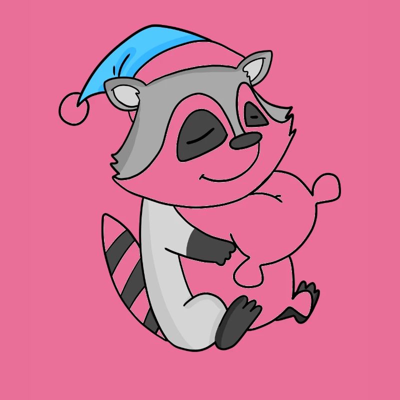 Bébé raton laveur