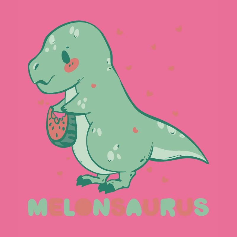 Pastèque pastèque végétarienne T Rex