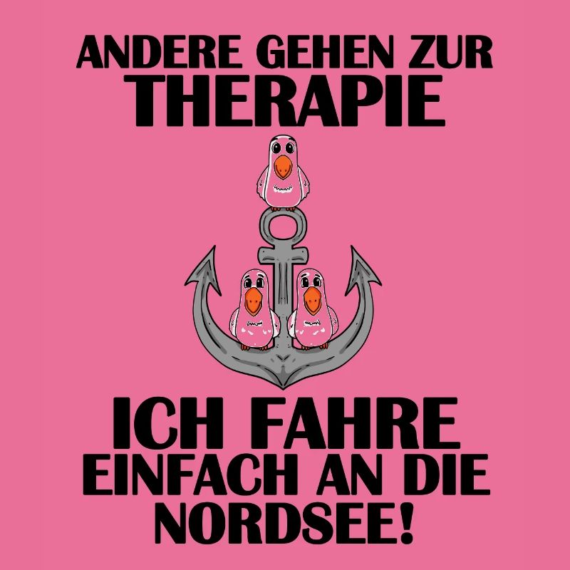 Nordsee Plattdeutsch Spruch Moin Möwe Anker