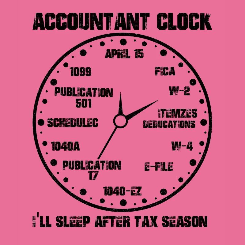 Drôle d’horloge comptable CPA Comptabilité