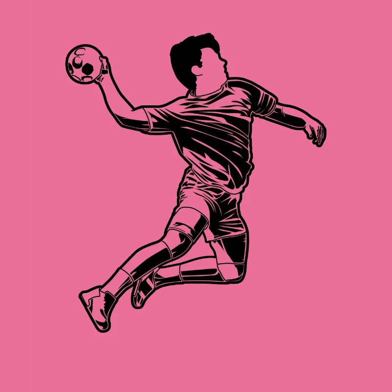Handball Player Graphics