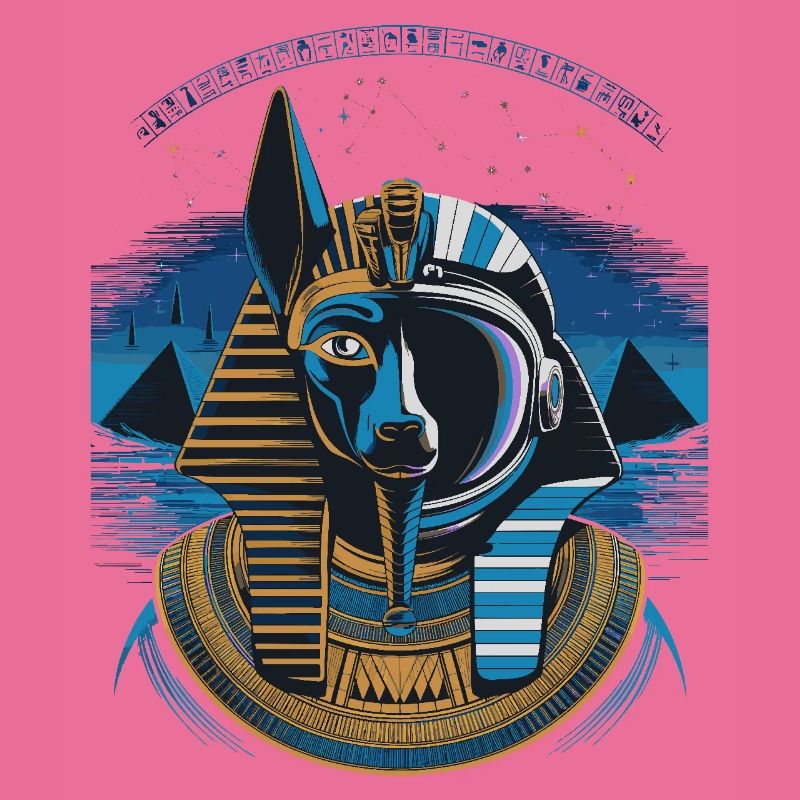 Conception hybride Anubis céleste